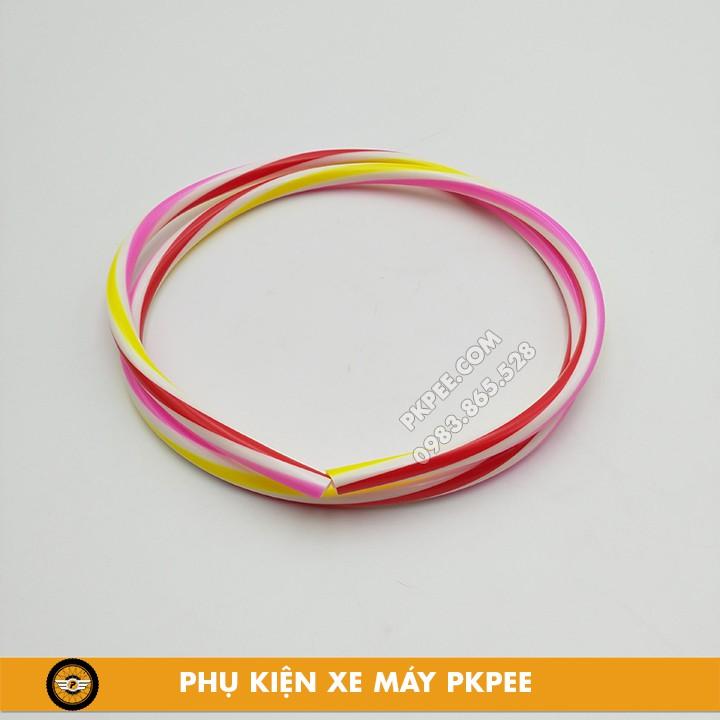Ống Nhựa Dẫn Xăng Nhiều Màu Gắn Dream, Wave, Sirius, Xe 50cc
