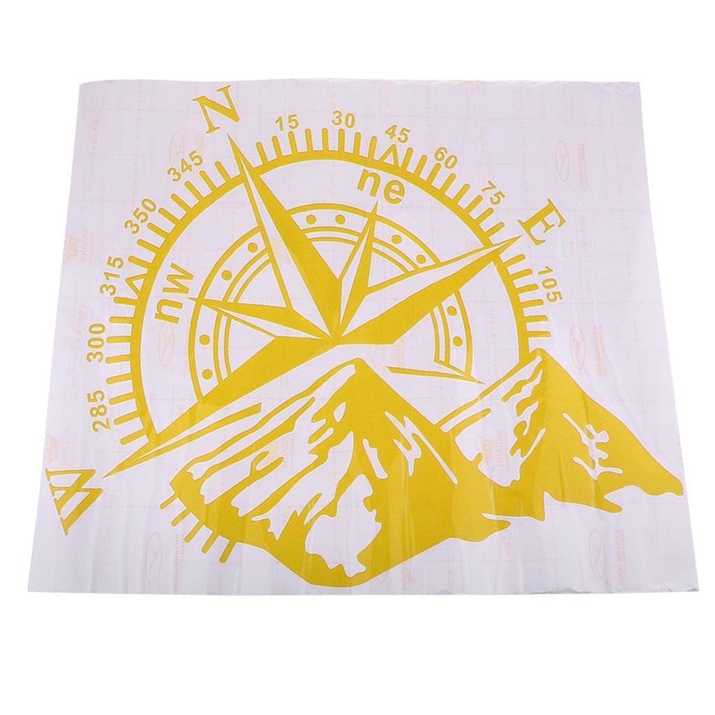 Truck Boat Exterior Body Windshield Reflective Sticker Decal