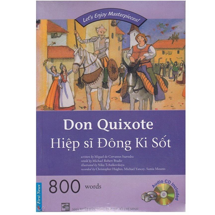 Happy Readers Hiệp sĩ Đông Ki Sốt (800 words kèm CD) - Bản Quyền