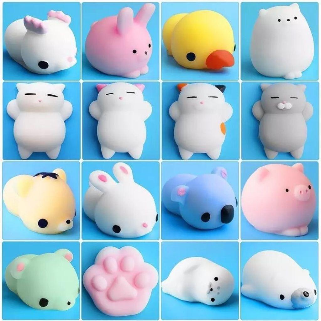 Squishy Mochi, Đồ Chơi Squishy Mochi Hình Thú Cực Dễ Thương