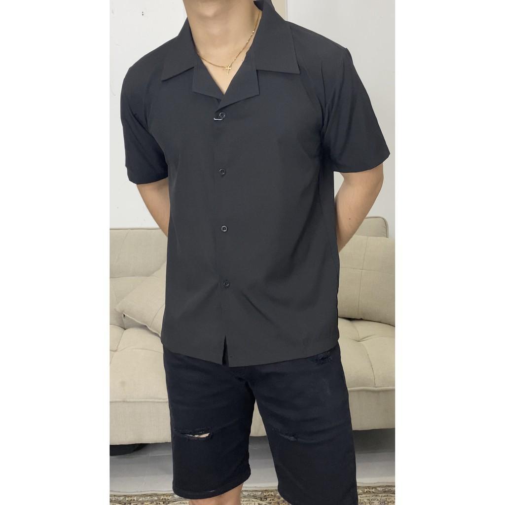 ÁO SƠ MI NGẮN TAY COTTON HÀN SM3T02