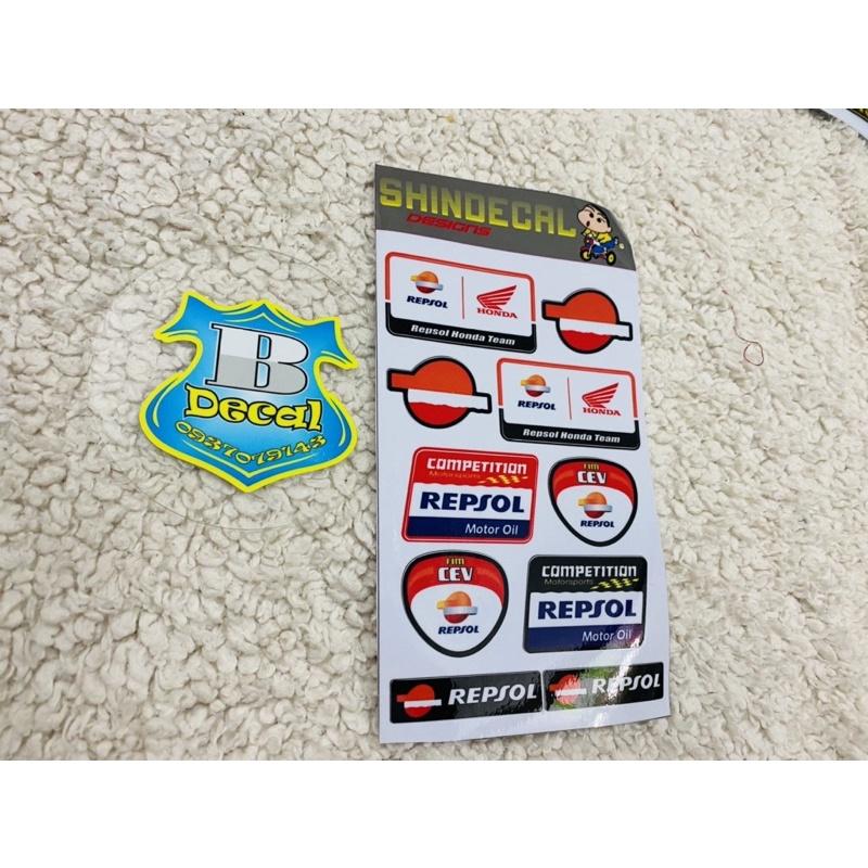 Tem logo sticker dành cho repsol honda