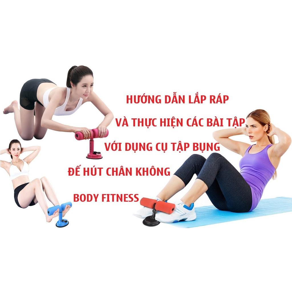 Dụng cụ gập bụng tập bụng hỗ trợ giảm eo giảm mỡ bụng hiệu quả tại nhà