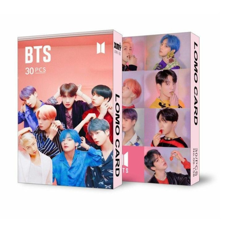 Bộ thẻ ảnh Lomo card BTS