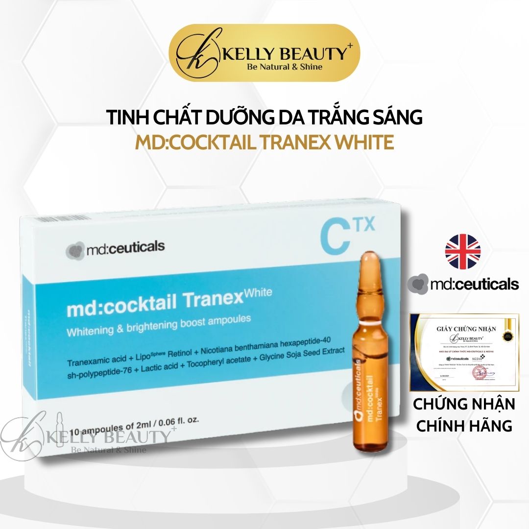 Tinh Chất Trắng Sáng Da MD:Cocktail Tranex White - MD:Ceuticals | Kelly Beauty