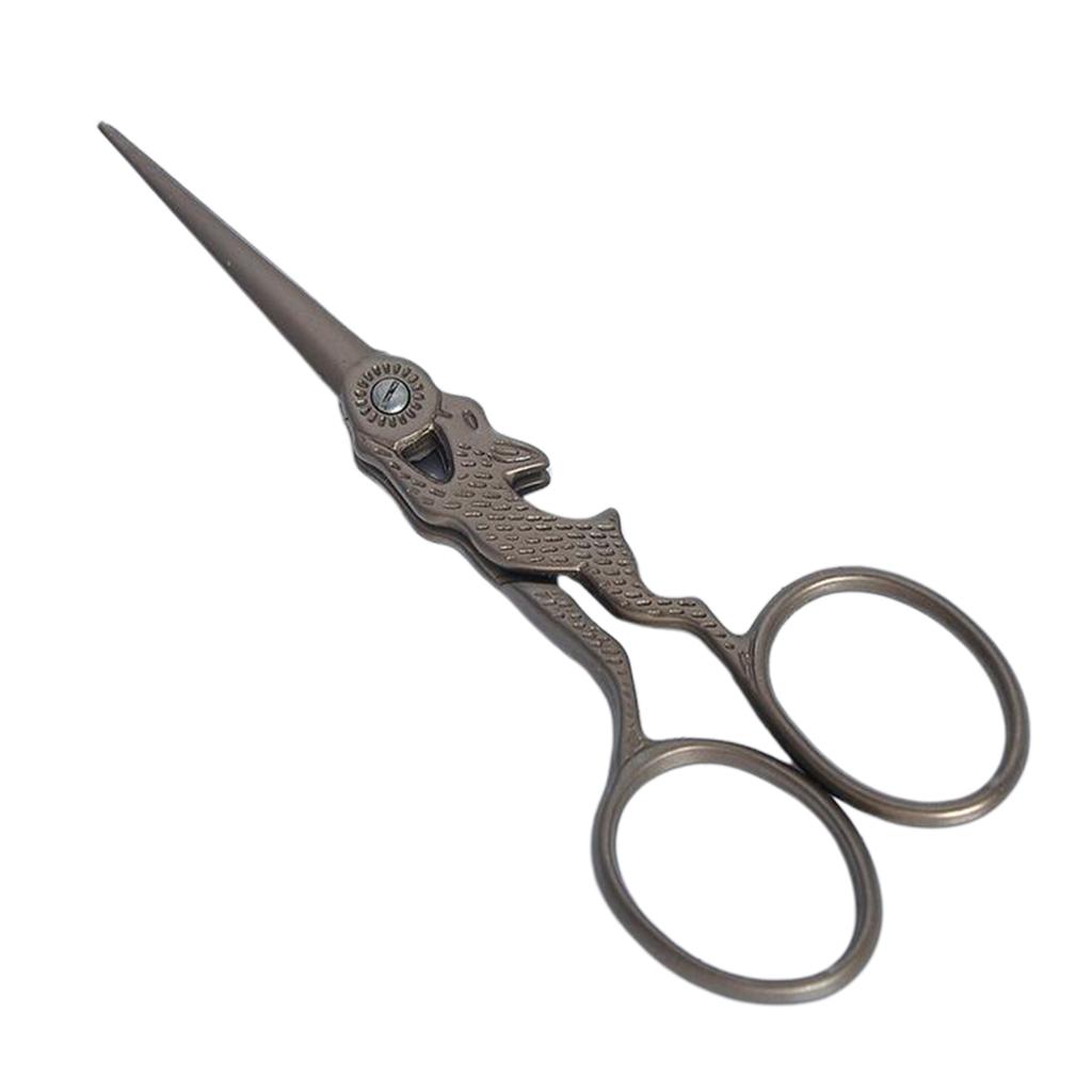 Vintage Rabbit Shape Sewing Scissors Stainless Steel Tailor Scissors Sharp Sewing Shears for Embroidery, Sewing, Craft, Art Work & Everyday Use