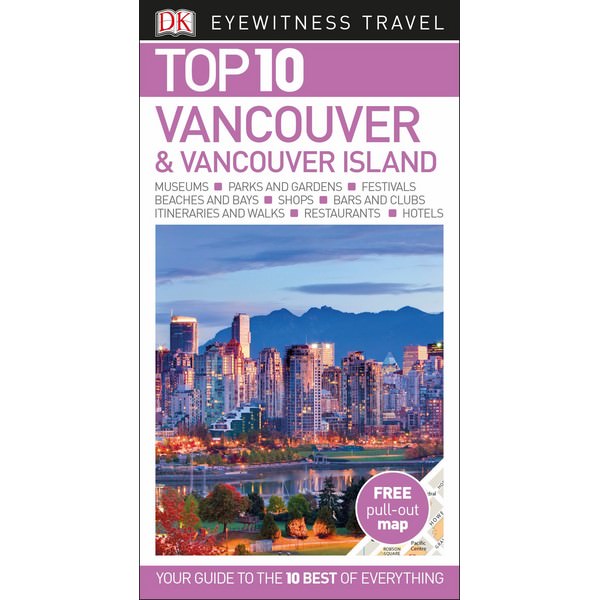[Hàng thanh lý miễn đổi trả] DK Eyewitness Top 10 Vancouver and Vancouver Island