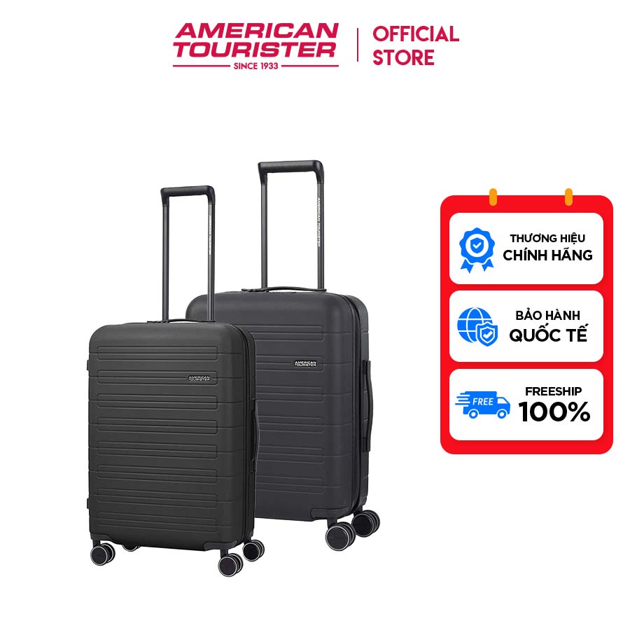 Combo Vali kéo American Tourister Novastream Spinner TSA EXP