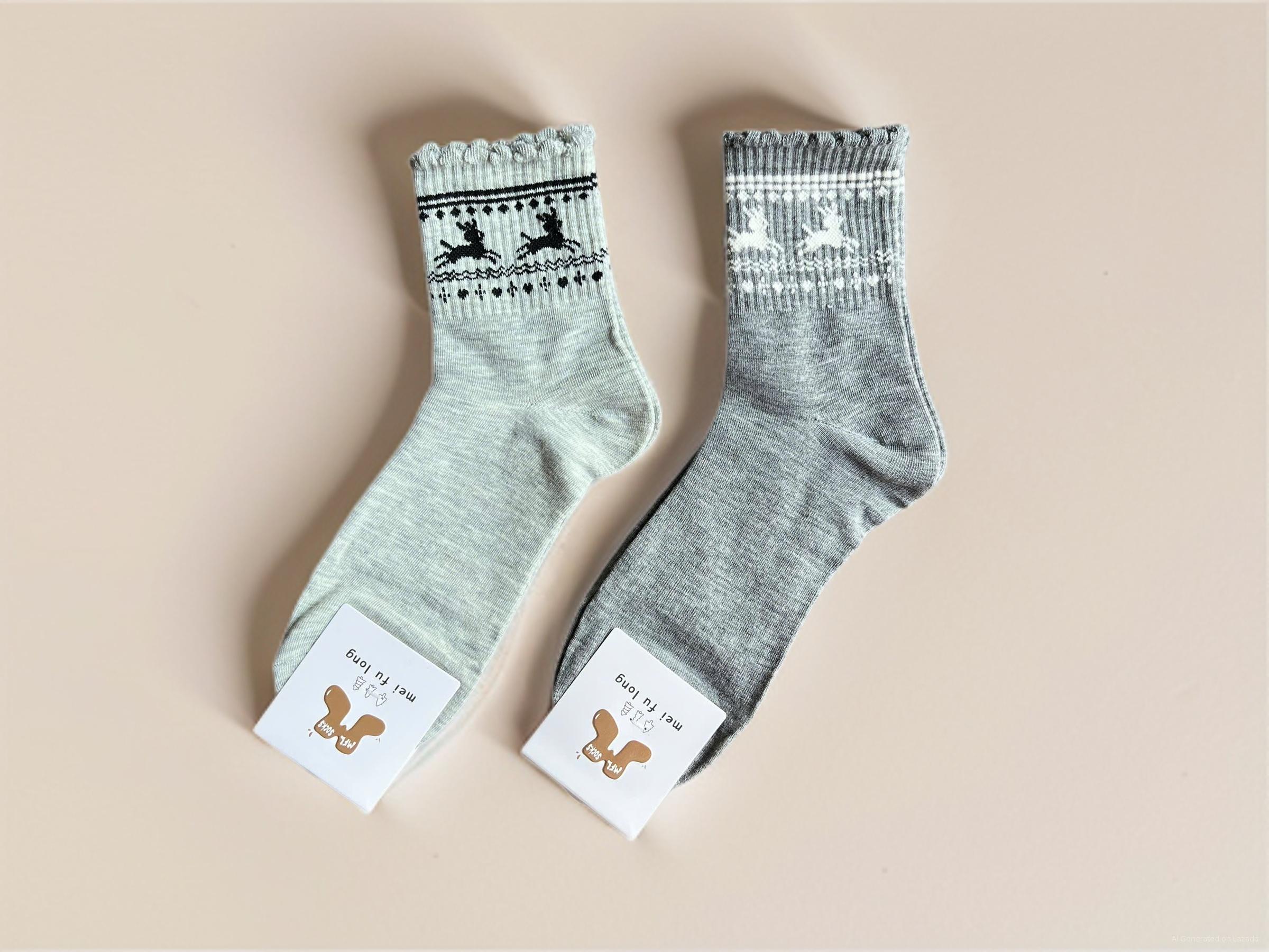 SET 5 ĐÔI TẤT VỚ NỮ CỔ CAO  MÃ 26 DÀNH CHO NỮ