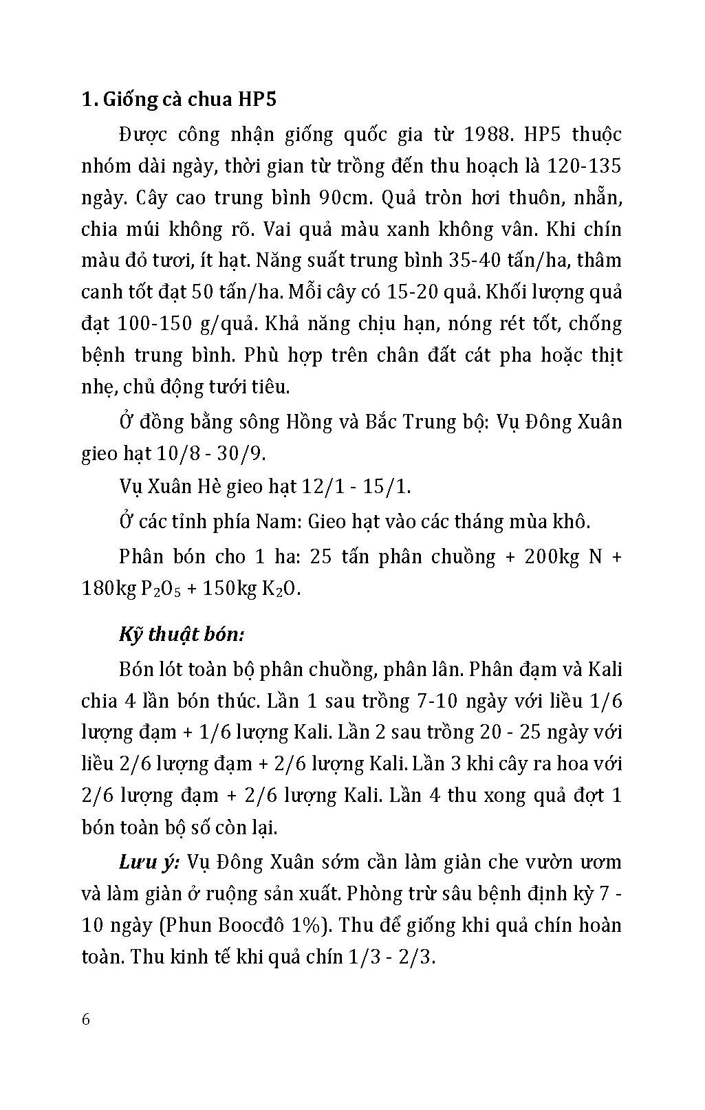 Kỹ Thuật Trồng, Chăm Sóc Cho Năng Suất Cao: Cà Chua, Cà Tím, Khoai Tây, Ngô, Đậu