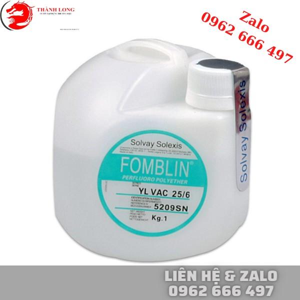 Dầu Fomblin YL VAC 06/6 14/6 16/6 25/6 , dầu chân không chính hãng