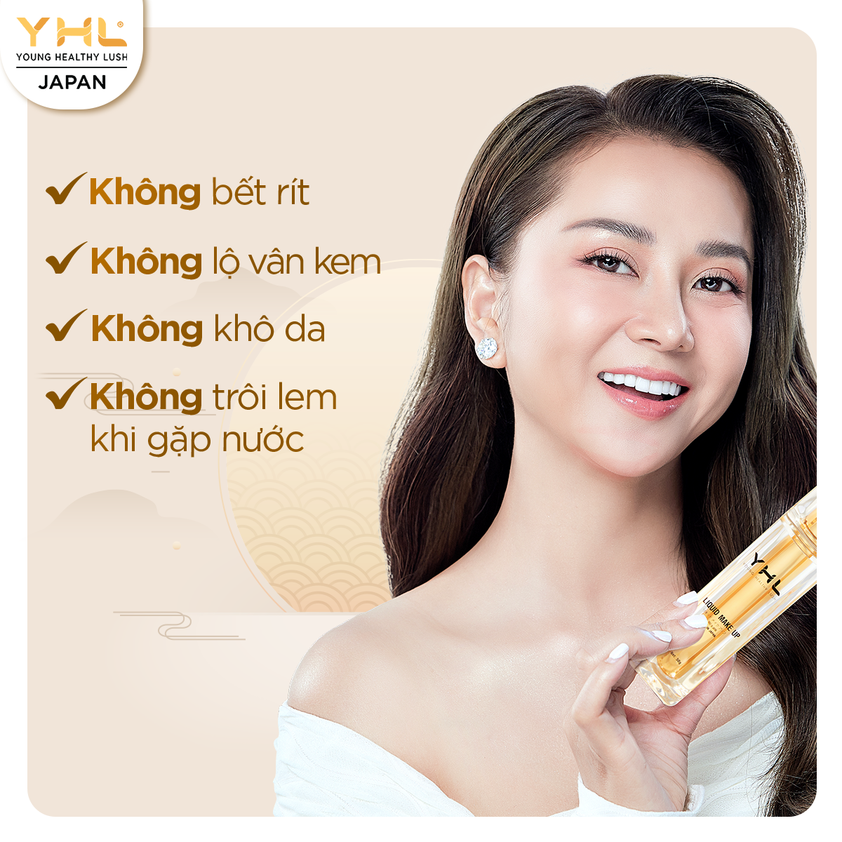 Kem trang điểm và chống nắng YHL Nhật Bản