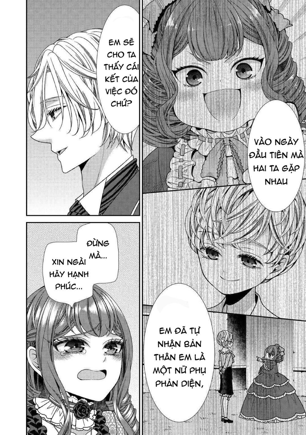 nhật ký theo dõi vị hôn thê tự nhận mình là nữ phụ phản diện 1 chapter 17 22