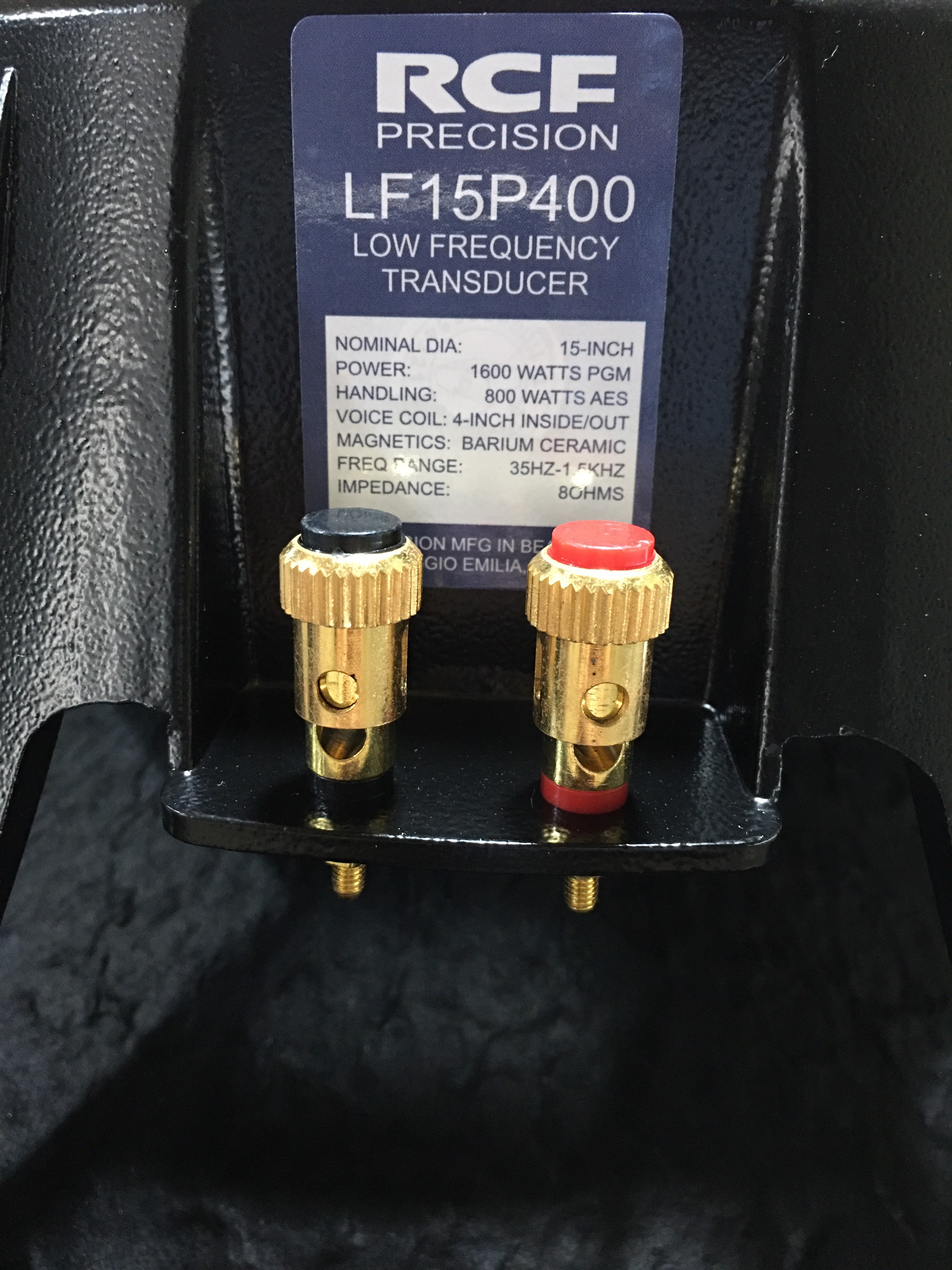 LOA BASS 40 RCF TỪ 200 COIL 100 - GÂN 3 XẾP - GIÁ MỘT LOA