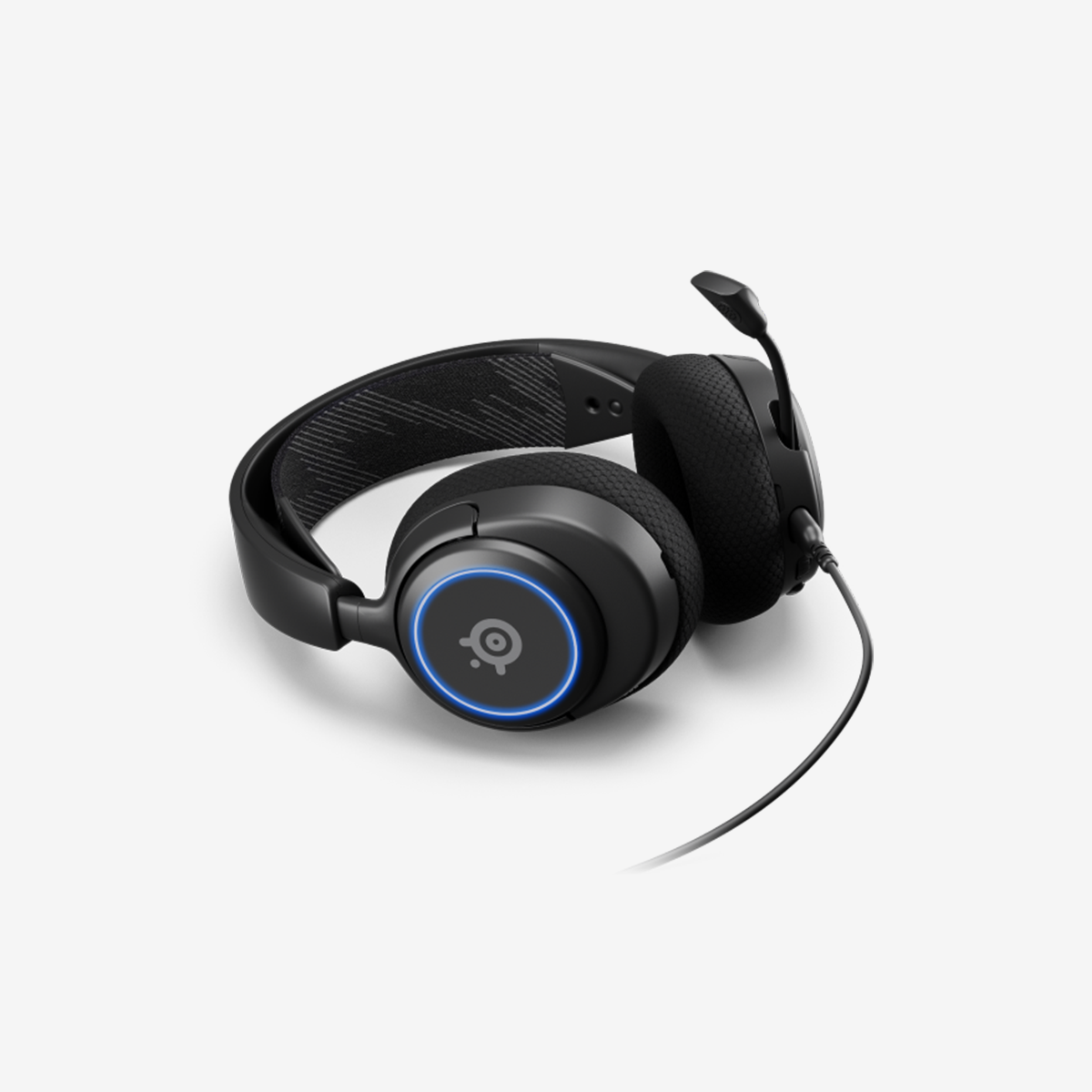 Tai nghe chụp tai gaming có dây SteelSeries Arctis Nova 3 màu đen, Hàng chính hãng