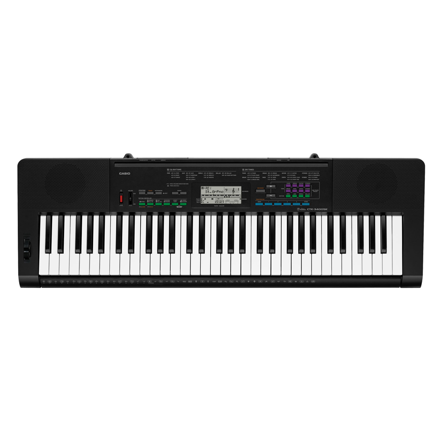 Đàn Organ Casio CTK-3400 Kèm Ad + Giá Nhạc