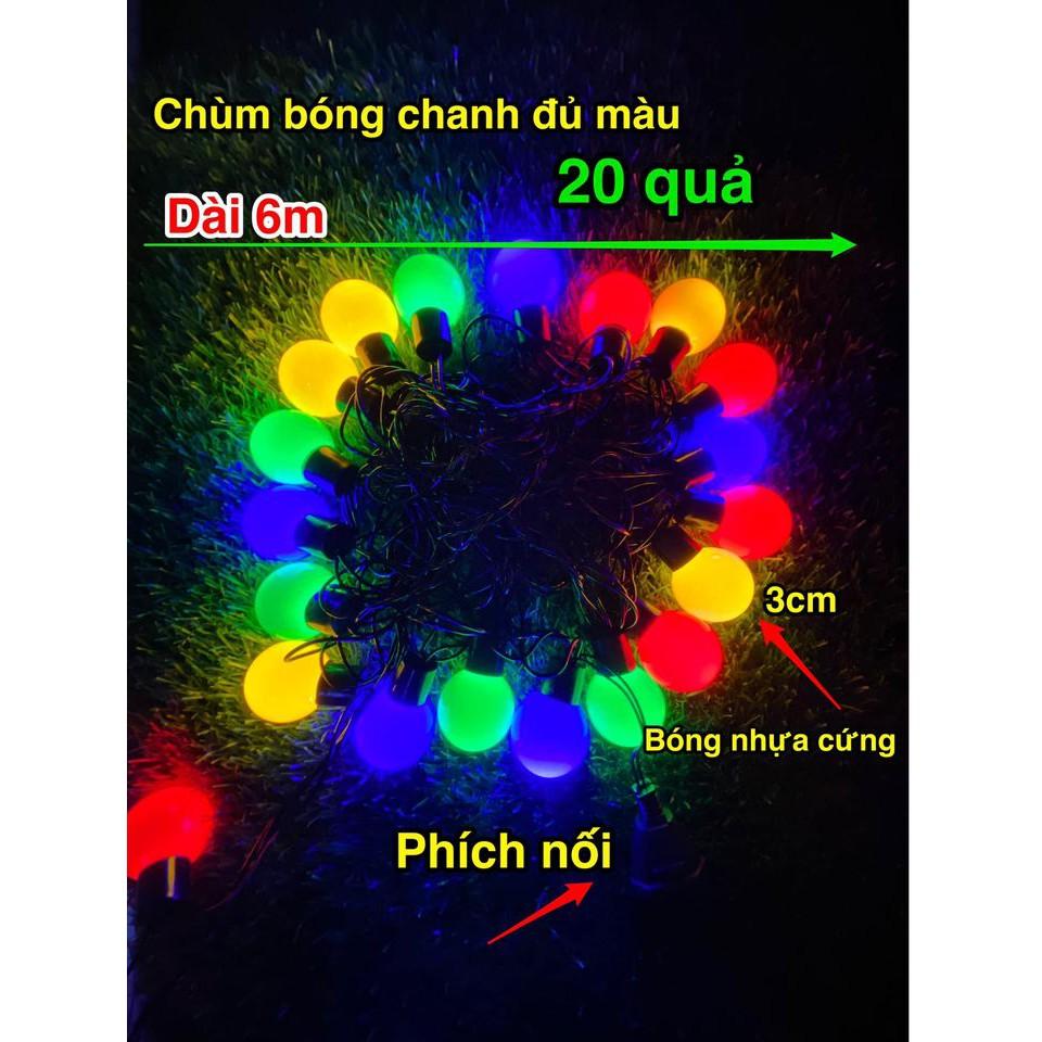 Dây led bóng chanh nhiều màu