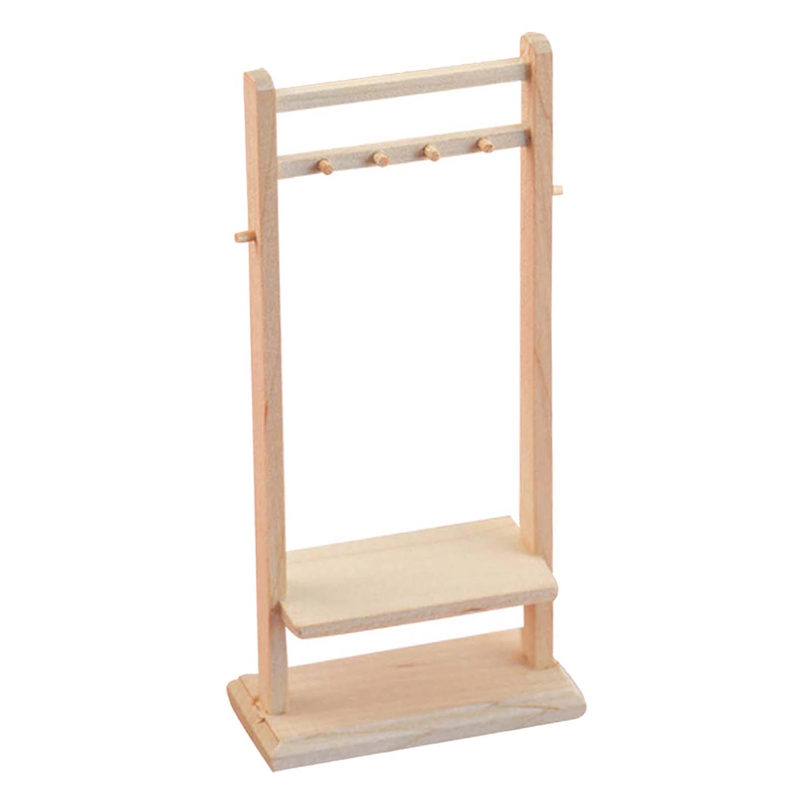 Doll Clothes Organizer Mini Furniture for Bedroom Decoration Micro Landscape
