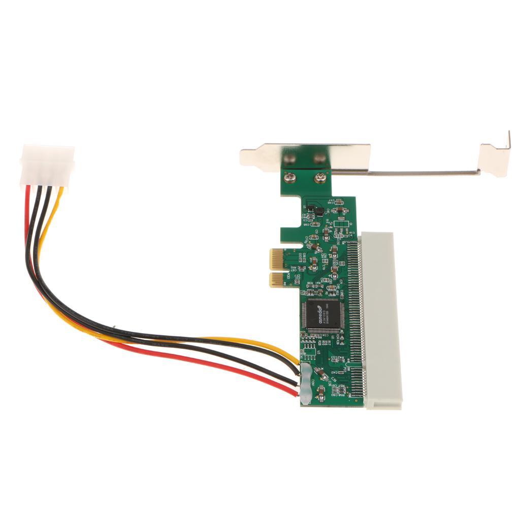 2x High Efficiency PCI- PCI-E to PCI Riser Card Converter for PC