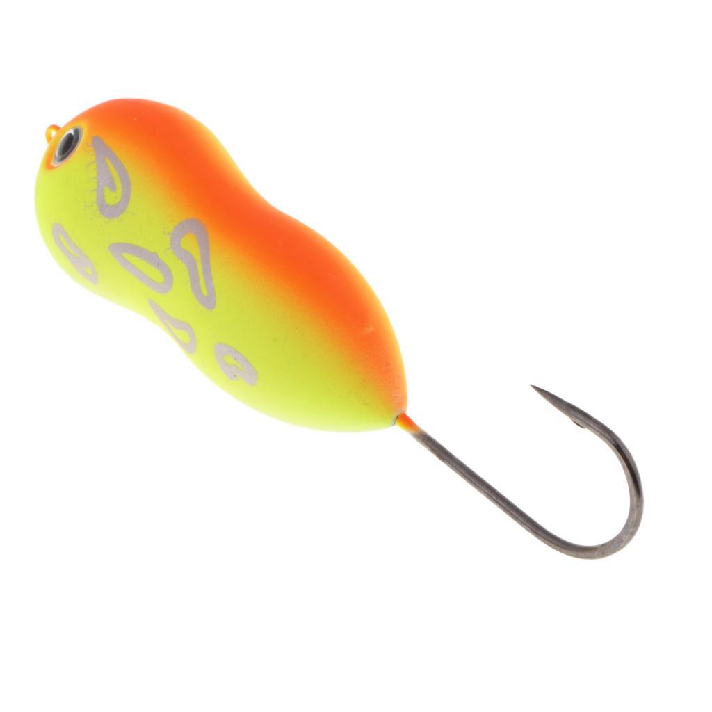Floating Fishing Lure Hard Bait Crankbaits Swimbaits Gourd Shaped with Single Hook