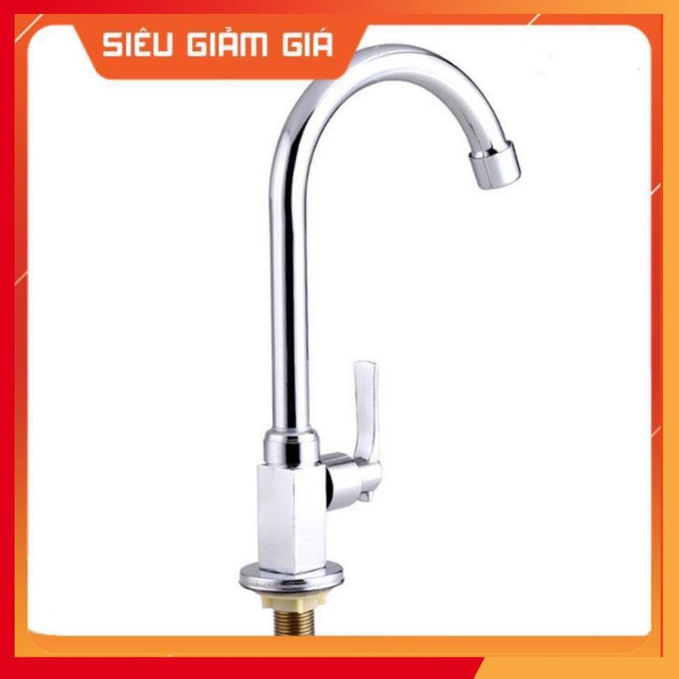 Vòi nước bằng inox 304 thiết kế hiện đại dành cho bồn rửa chén 206806