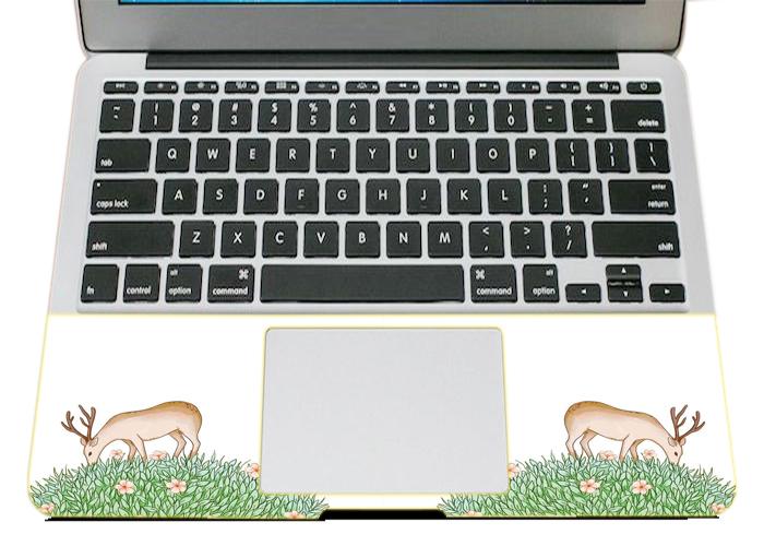 Miếng Dán Skin Trang Trí Mặt Ngoài + Lót Tay Laptop Nghệ Thuật LTNT - 1077