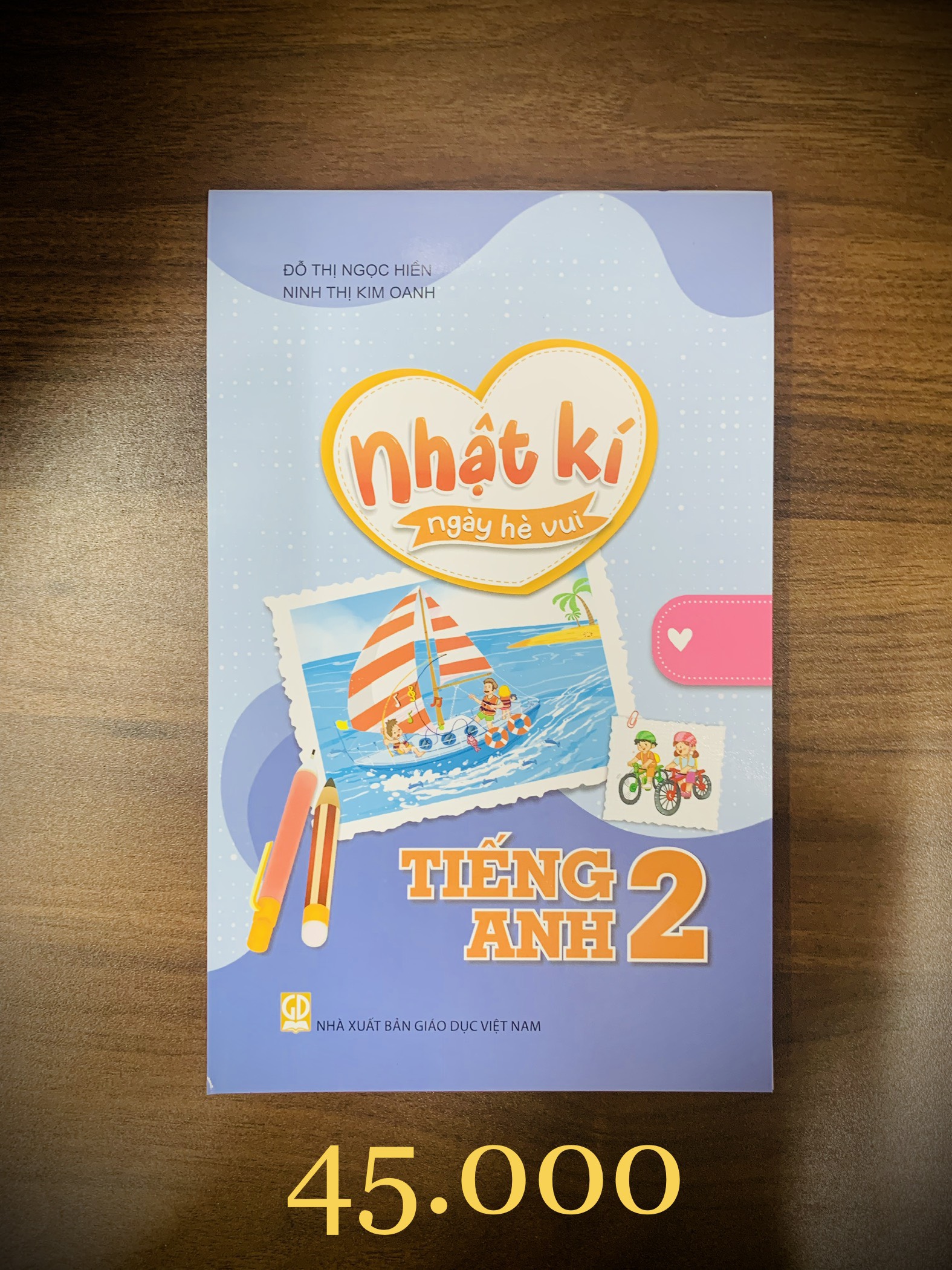 Sách - Combo nhật kí ngày hè vui toán + tiếng việt + tiếng anh 2