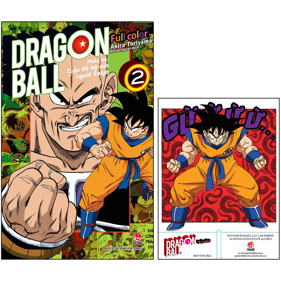Dragon Ball Full Color - Phần Ba: Cuộc Đổ Bộ Của Người Saiya - Tập 2 (Tặng Kèm Standee PVC)