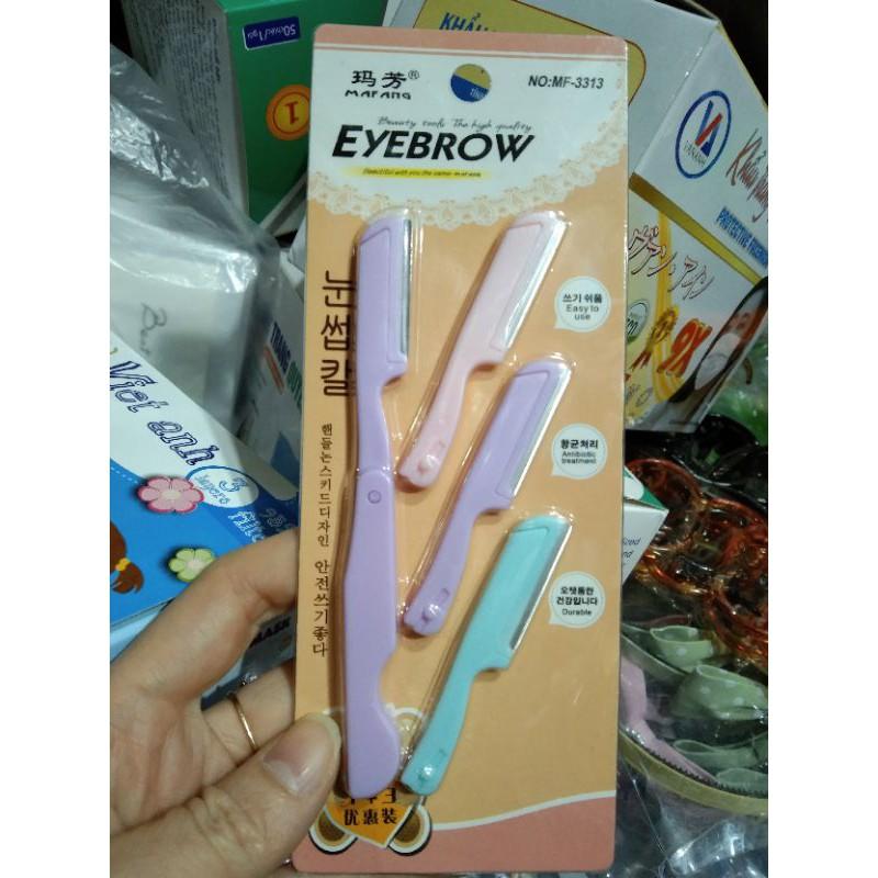 Bộ dao cạo lông mày tiện lợi