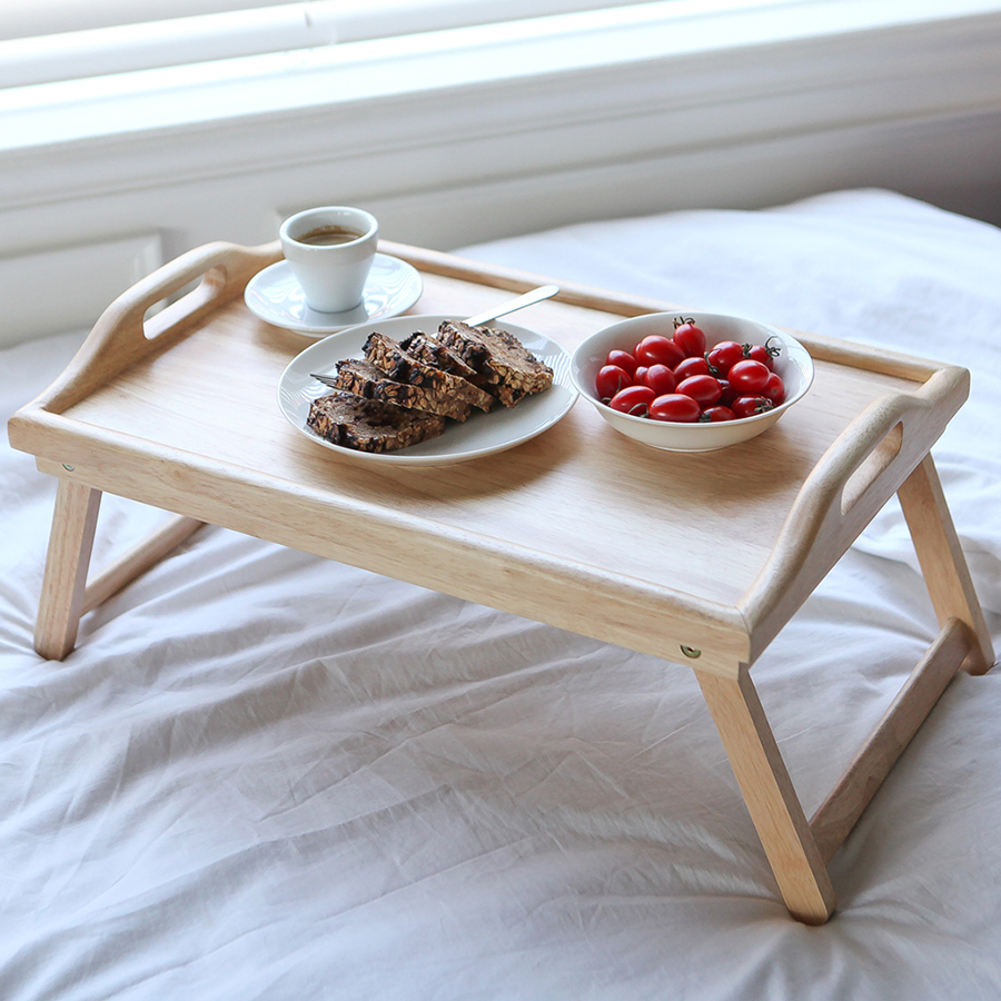 Bàn Ăn Mini - Khay Đa Năng Bed Tray Nội Thất Kiểu Hàn BEYOURs - Gỗ Tự Nhiên