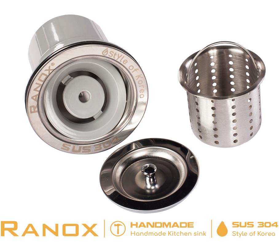 Bộ chậu rửa bát inox Hàn Quốc cao cấp