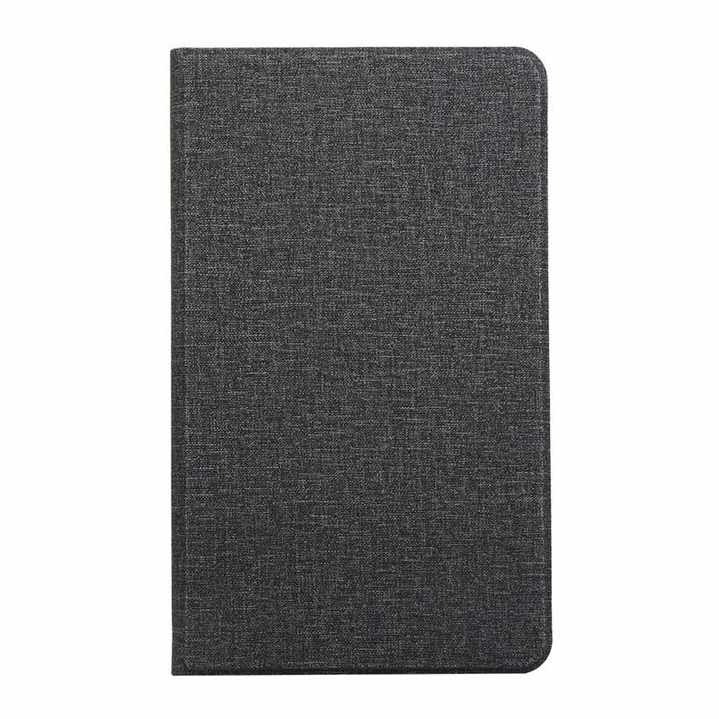 For Samsung Galaxy Tab A7 Lite 8.7inch 2021 SM T220 T225 Cloth Pattern Case Folding Flip Stand Soft TPU Back Cover