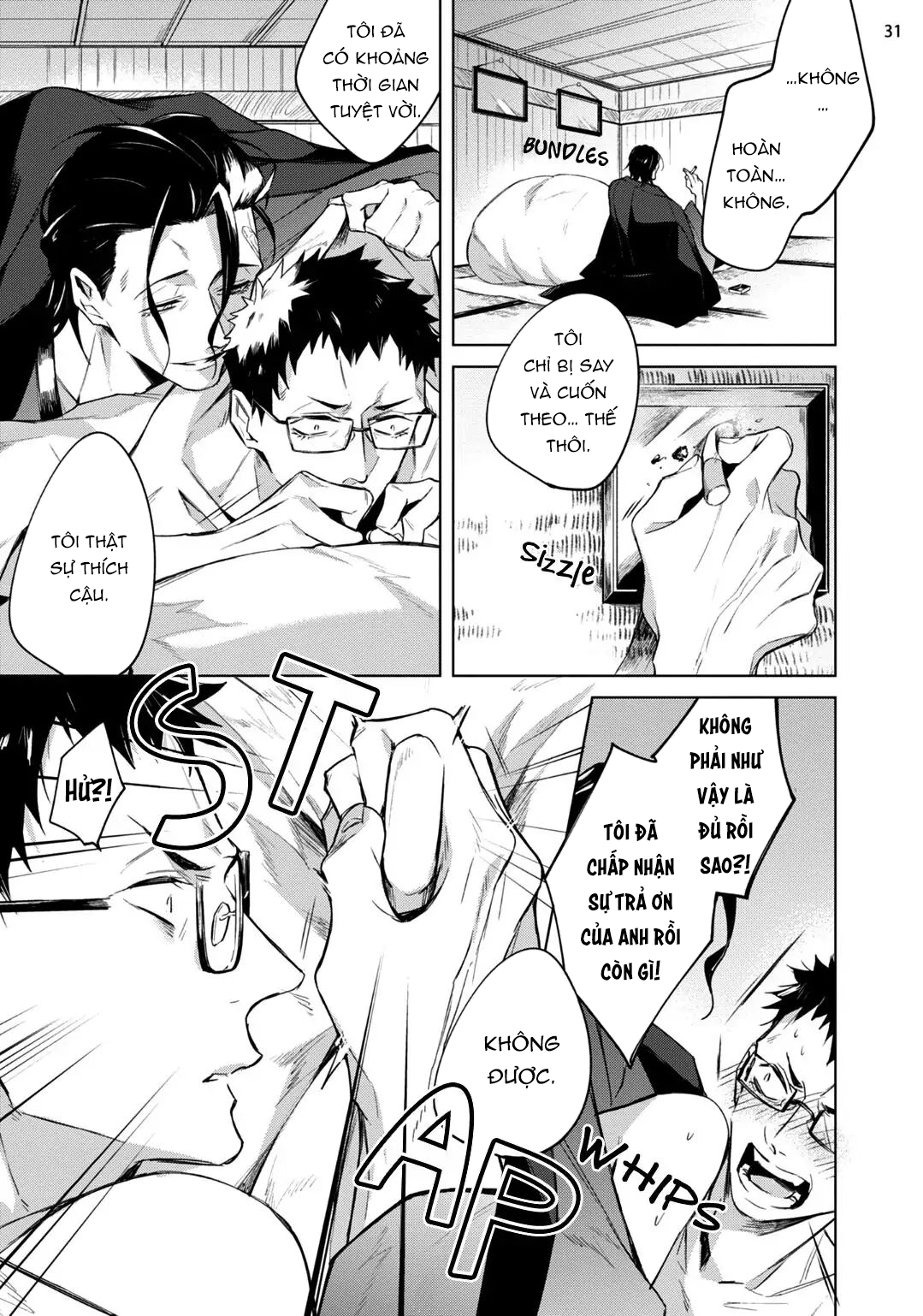 tên giang hồ tôi cứu để mắt tới tôi?! chapter 1 31