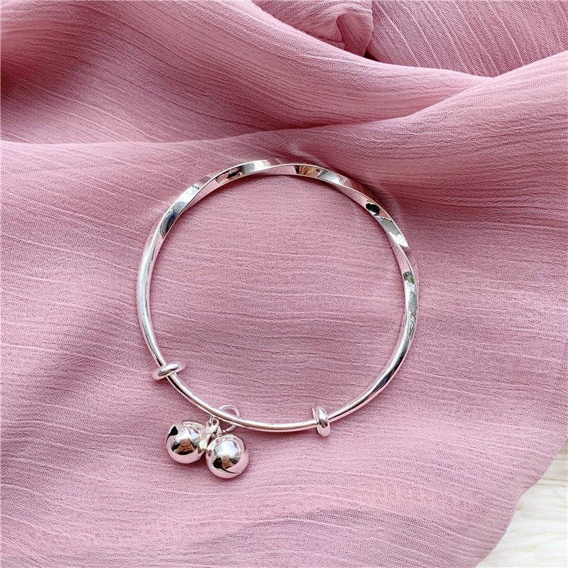 Vòng tay bạc nữ 925 đính kèm hạt sang trọng- Lắc tay nữ charm tinh tế, thanh lịch YAB04