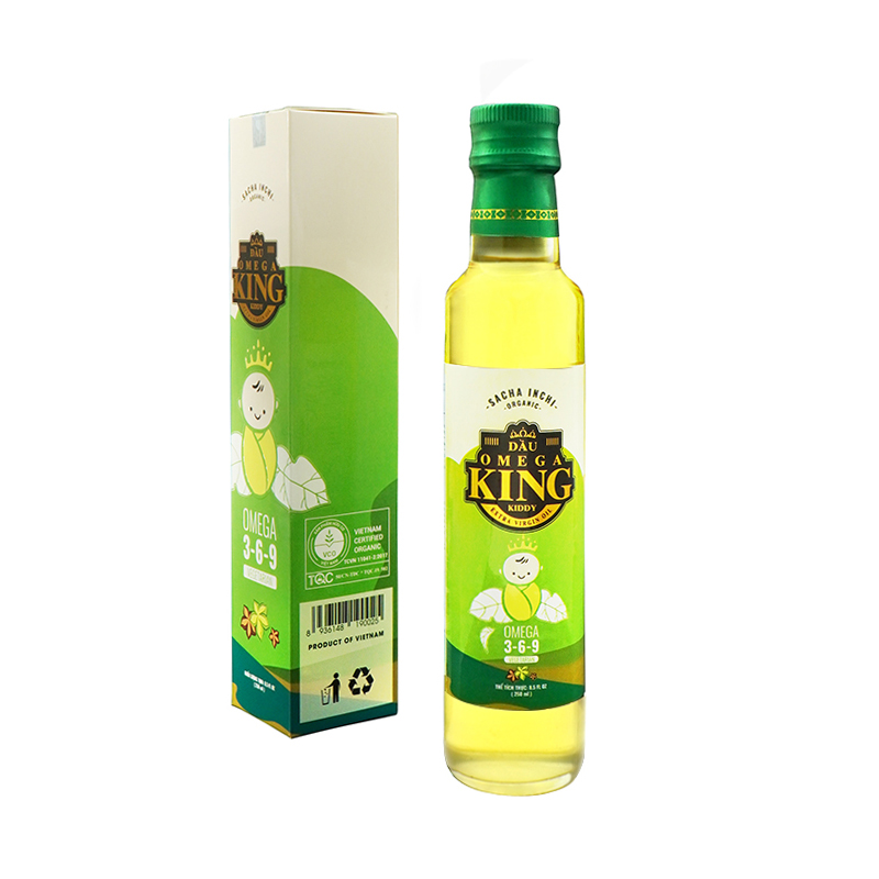 Dầu Sachi Omega 3-6-9 trẻ em - Omega King Kiddy 100ml