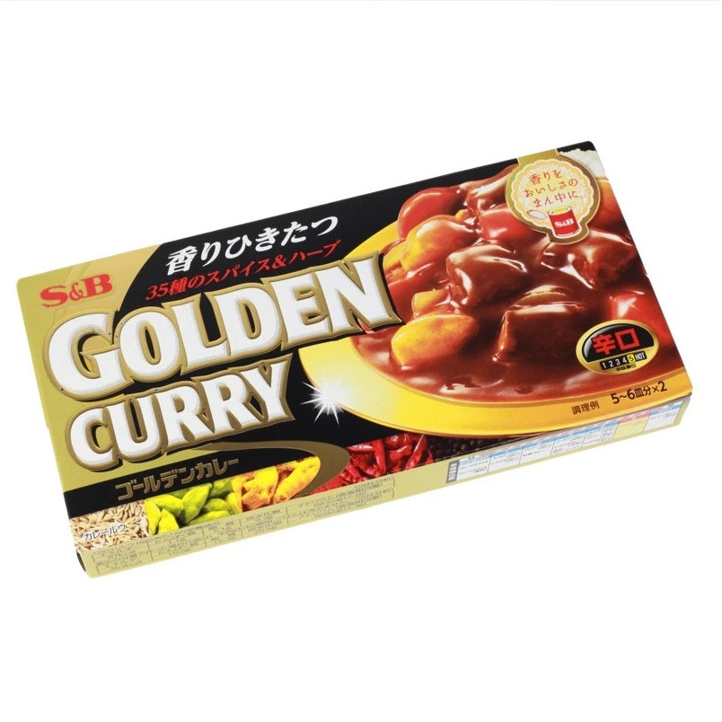 Viên nấu cà ri S&amp;B Foods Golden Curry 198g Nhật Bản