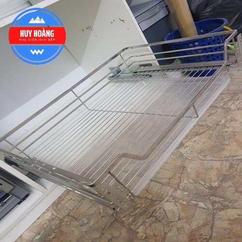 Giá Úp Xoong Nồi, Kệ Đa Năng Tủ Bếp Dưới INOX304 Nan Dẹt - Hàng Chính Hãng