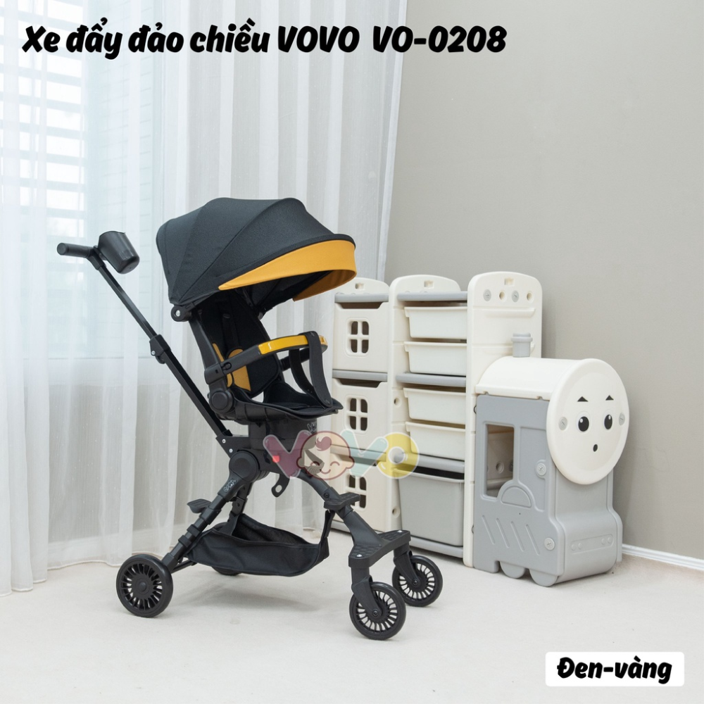 Xe Đẩy Đảo Chiều VoVo Thời Trang Cao Cấp 0208