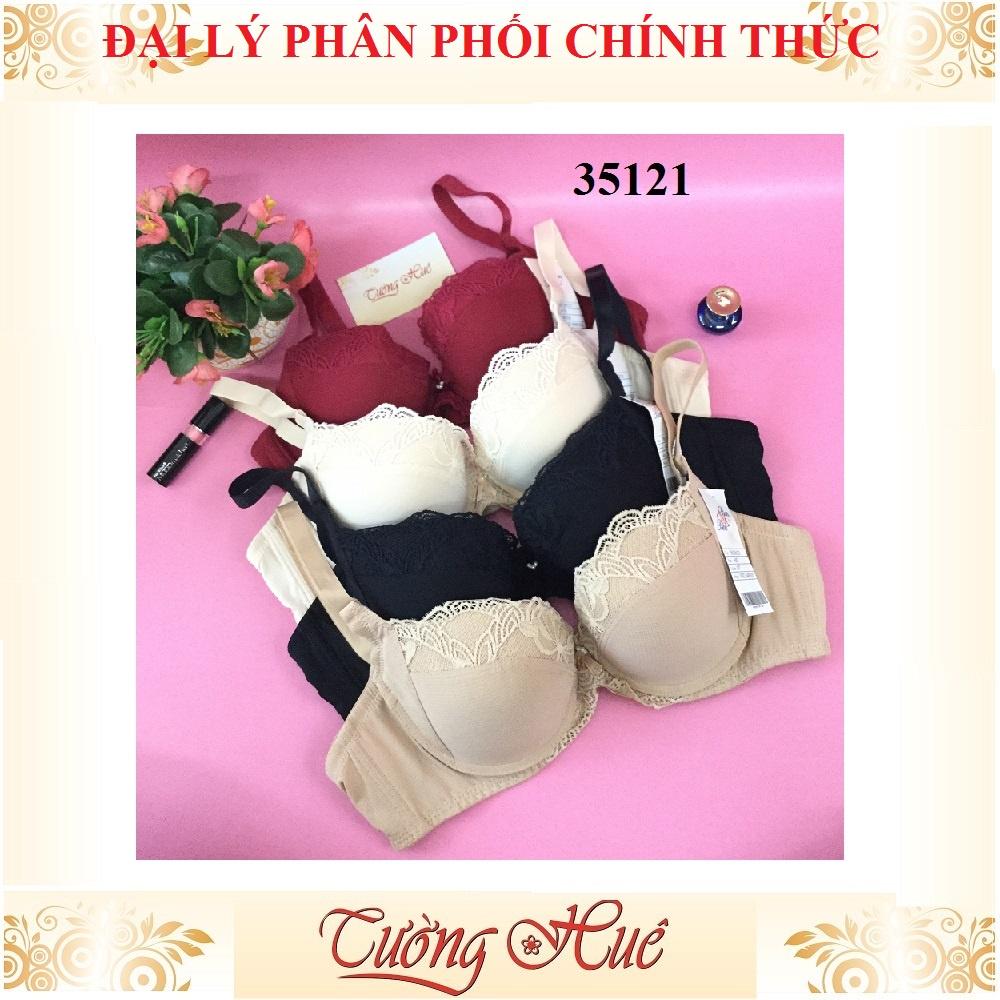 Áo lót nữ Bon Bon BV35121 phối ren nâng.