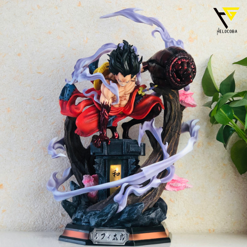 Mô hình luffy snakeman gear 4 có đen led Siêu đẹp