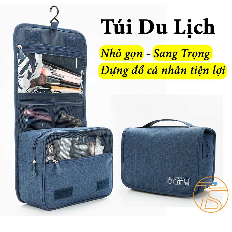 Túi du lịch để đồ cá nhân, mỹ phẩm, đồ trang điểm tiện lợi trong các chuyến đi du lịch, công tác, pinic