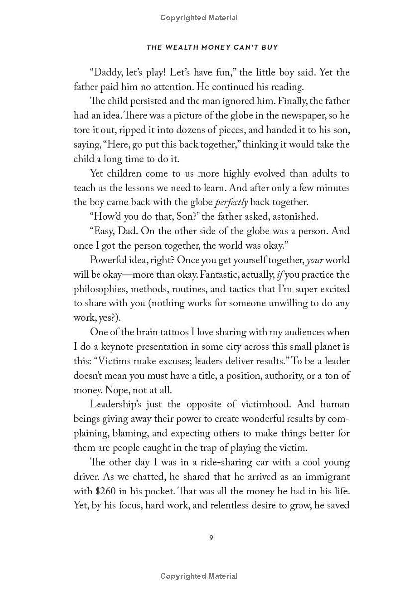 Sách ngoại văn: The Wealth Money Can't Buy