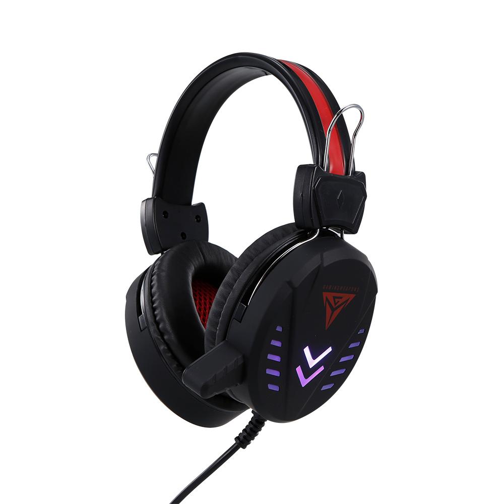 Tai nghe chơi game có dây A1 3.5mm USB có dây tuần hoàn bảy màu Micrô giảm tiếng ồn