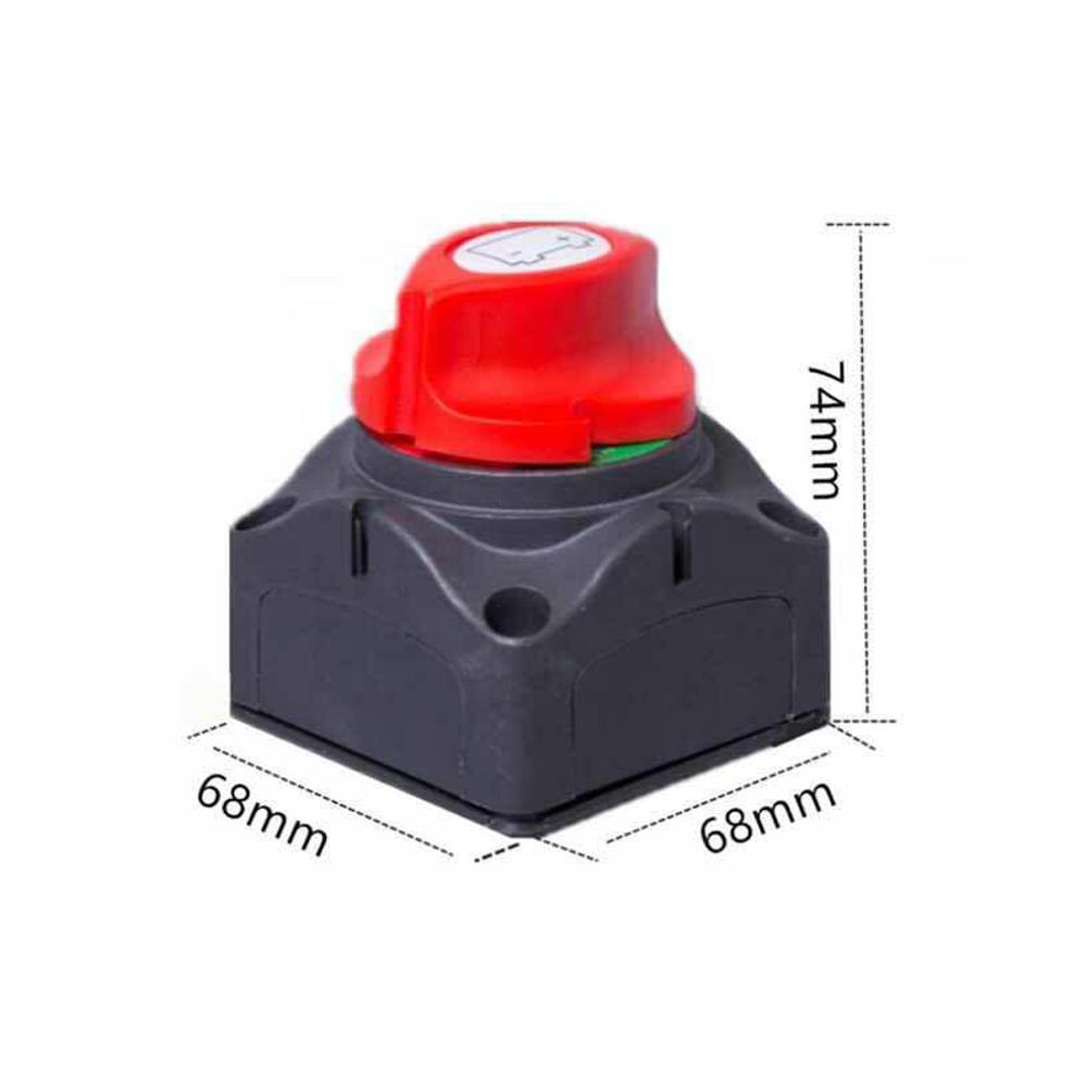 Battery Disconnect Switch Battery Power Cut Master Switch Disconnect Isolator for Car Truck RV Marine Boat ATV Vehicle