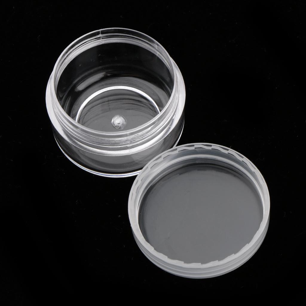 Small Plastic Cosmetic Cream Jars Pots Empty Cosmetic Containers with Lids 5g