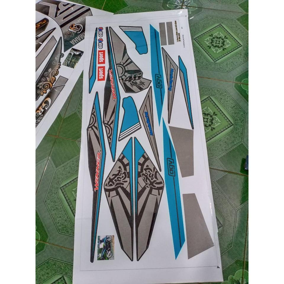 Tem rời winner xanh đen bạc