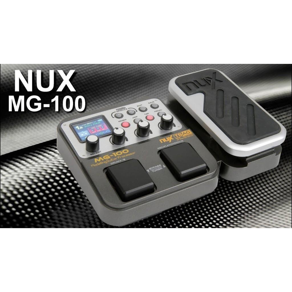 Phơ Guitar điện Nux MG-100 (guitar processor )