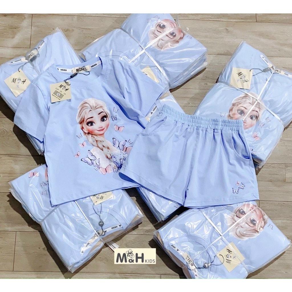 SET 2 BỘ ĐÙI BÉ GÁI XANH HỒNG ELSA