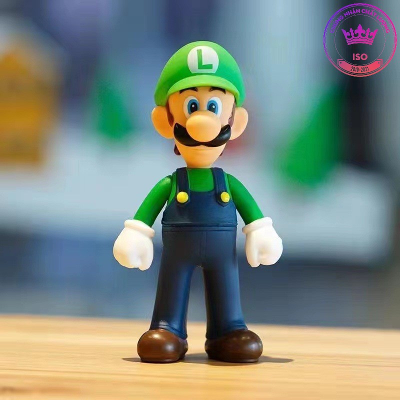 Mô hình super mario Nitendo Luigi Nấm xanh lá 1765 D2 4