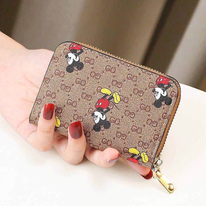 Ví mini đựng thẻ bỏ túi nhiều ngăn dễ thương phong cách Hàn Quốc giá rẻ LUKADO VN36